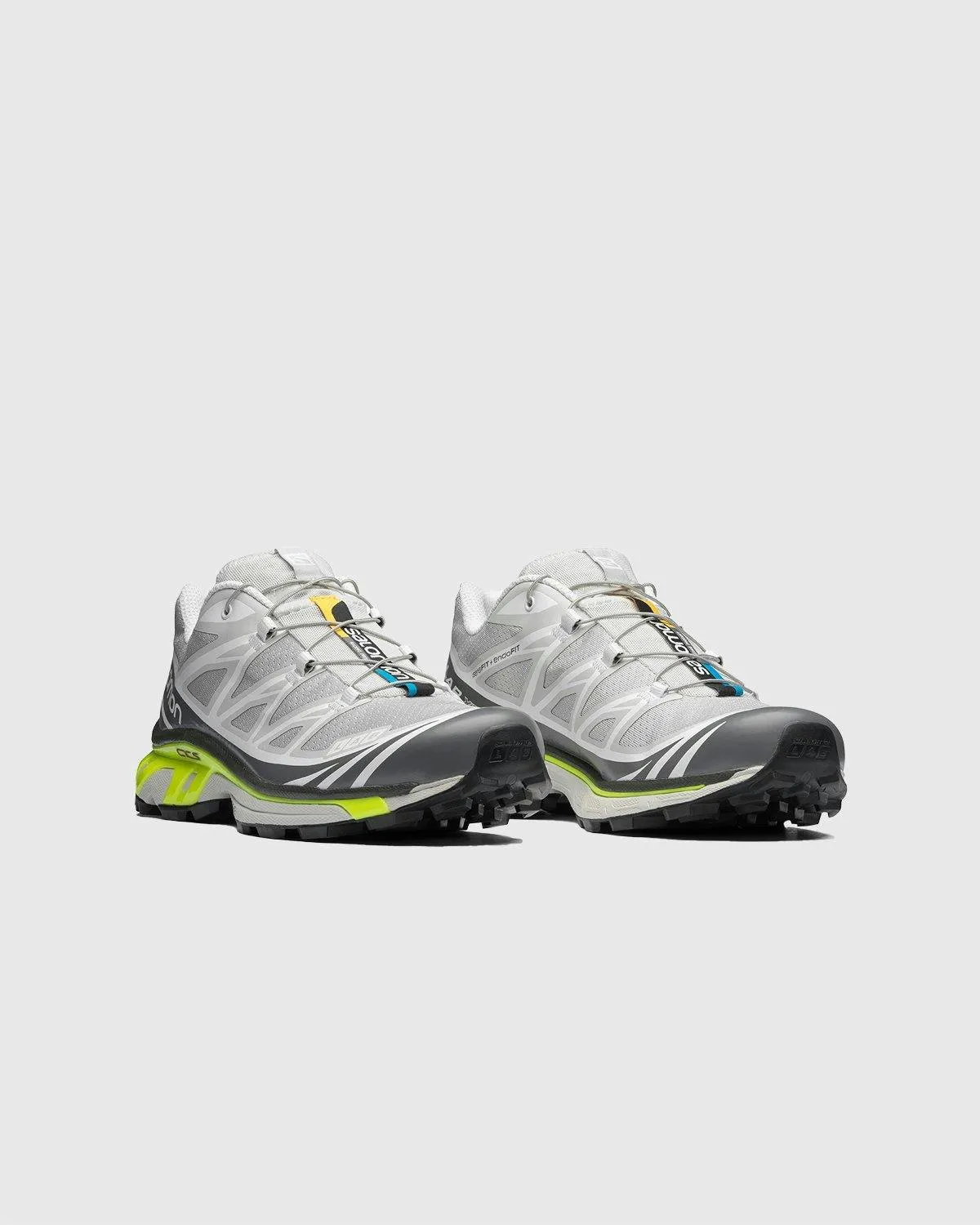 Salomon – XT-6 ADVANCED Lunar Rock/ Quiet Shade/ Safety Yellow | Highsnobiety Shop