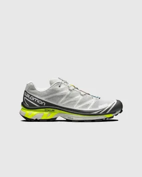 Salomon – XT-6 ADVANCED Lunar Rock/ Quiet Shade/ Safety Yellow | Highsnobiety Shop