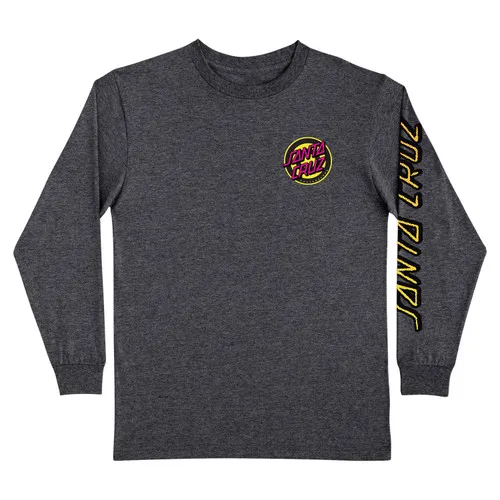 Santa Cruz Skateboards Longsleeve Shirt Roskopp Break Dark Heather