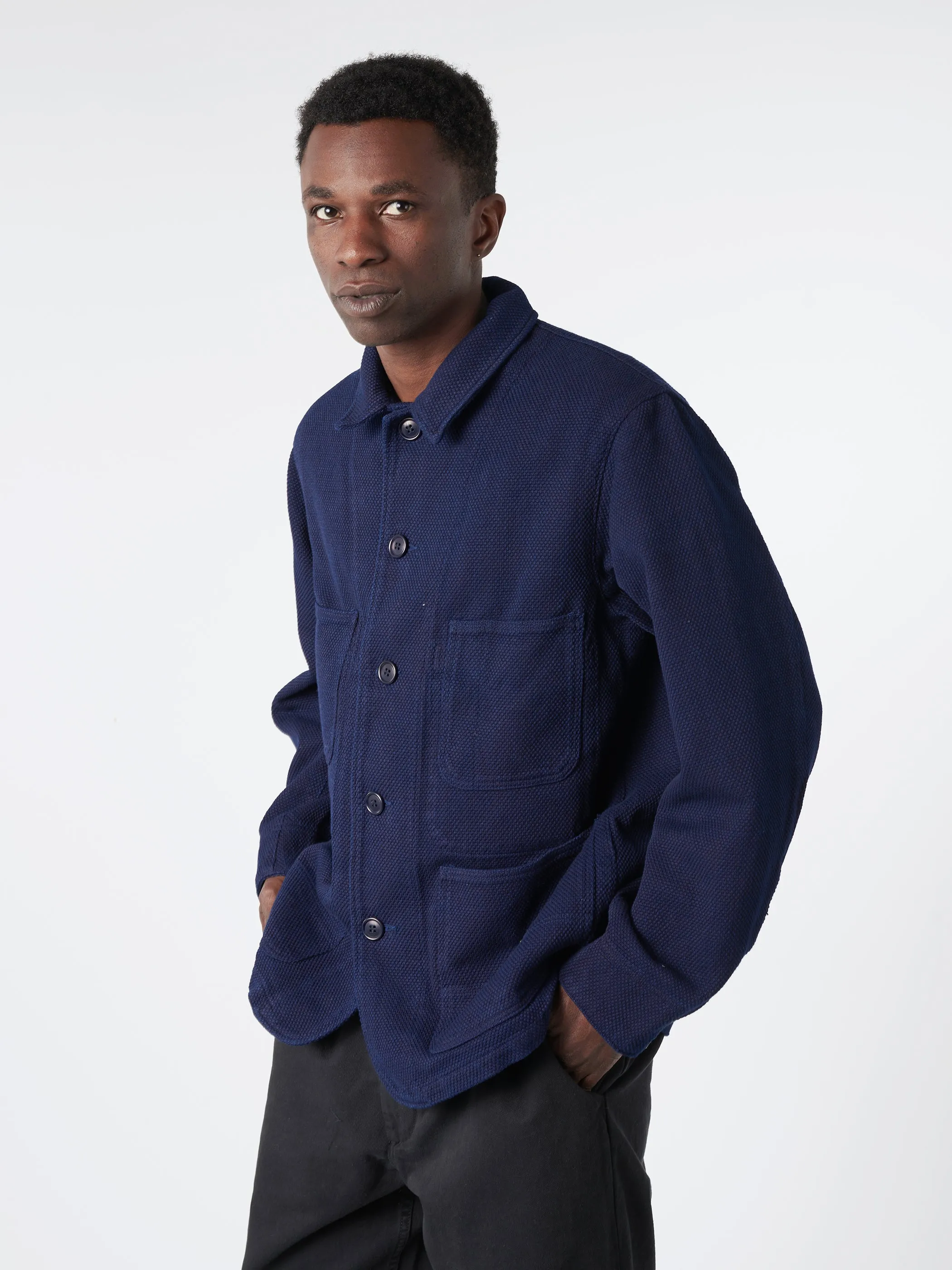 Sashiko Coverall Jacket