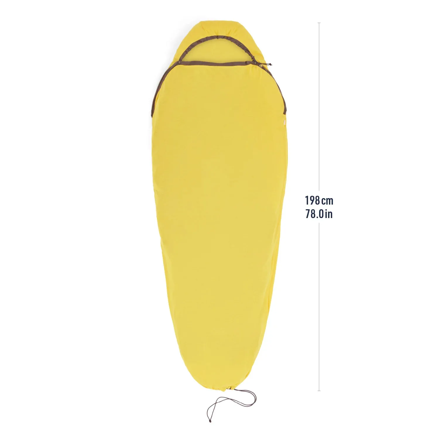 Sea To Summit Reactor Sleeping Bag Liner Mummy Sulphur Yellow | Buy Sea To Summit Reactor Sleeping Bag Liner Mummy Sulphur Yello