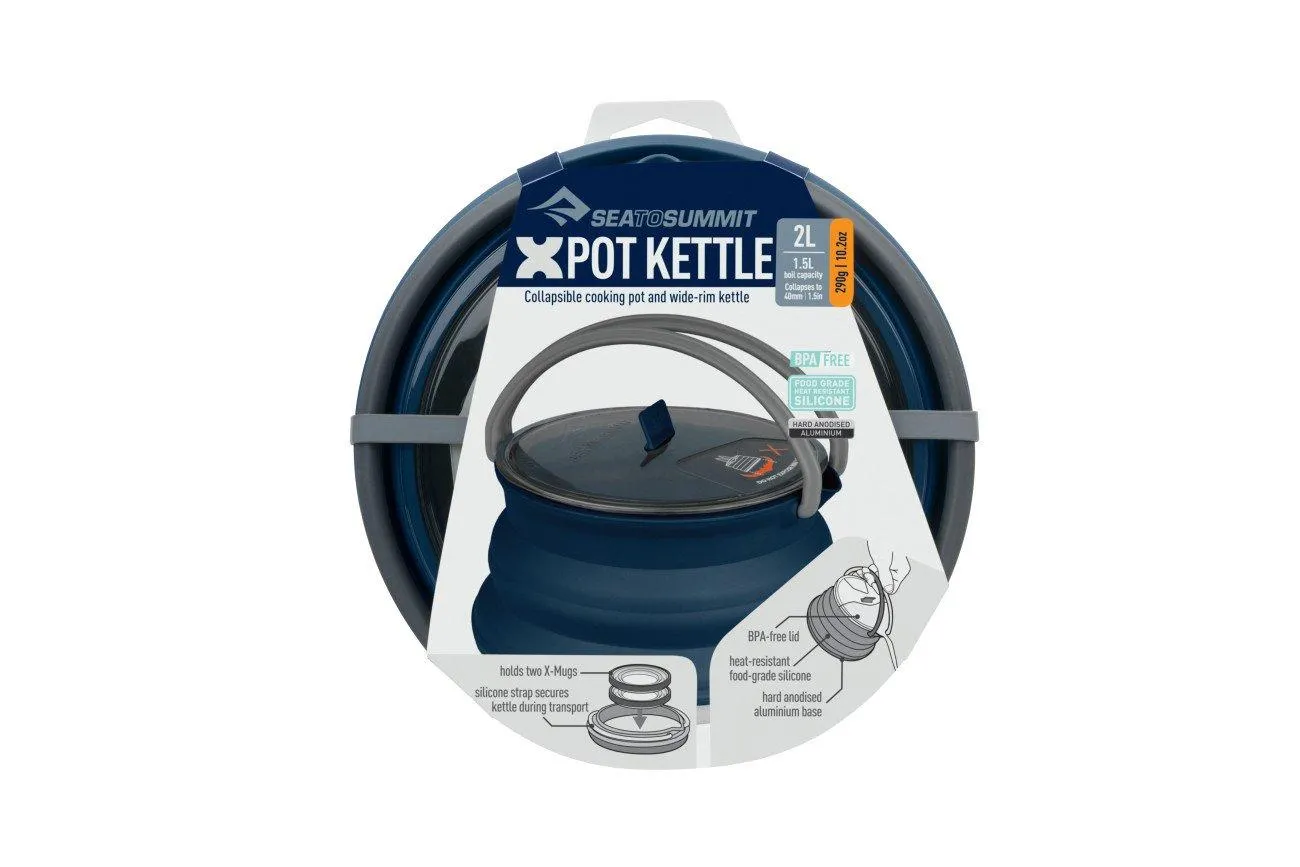 Sea To Summit X-Pot Kettle 2.0 Litre Navy | Kettle UK