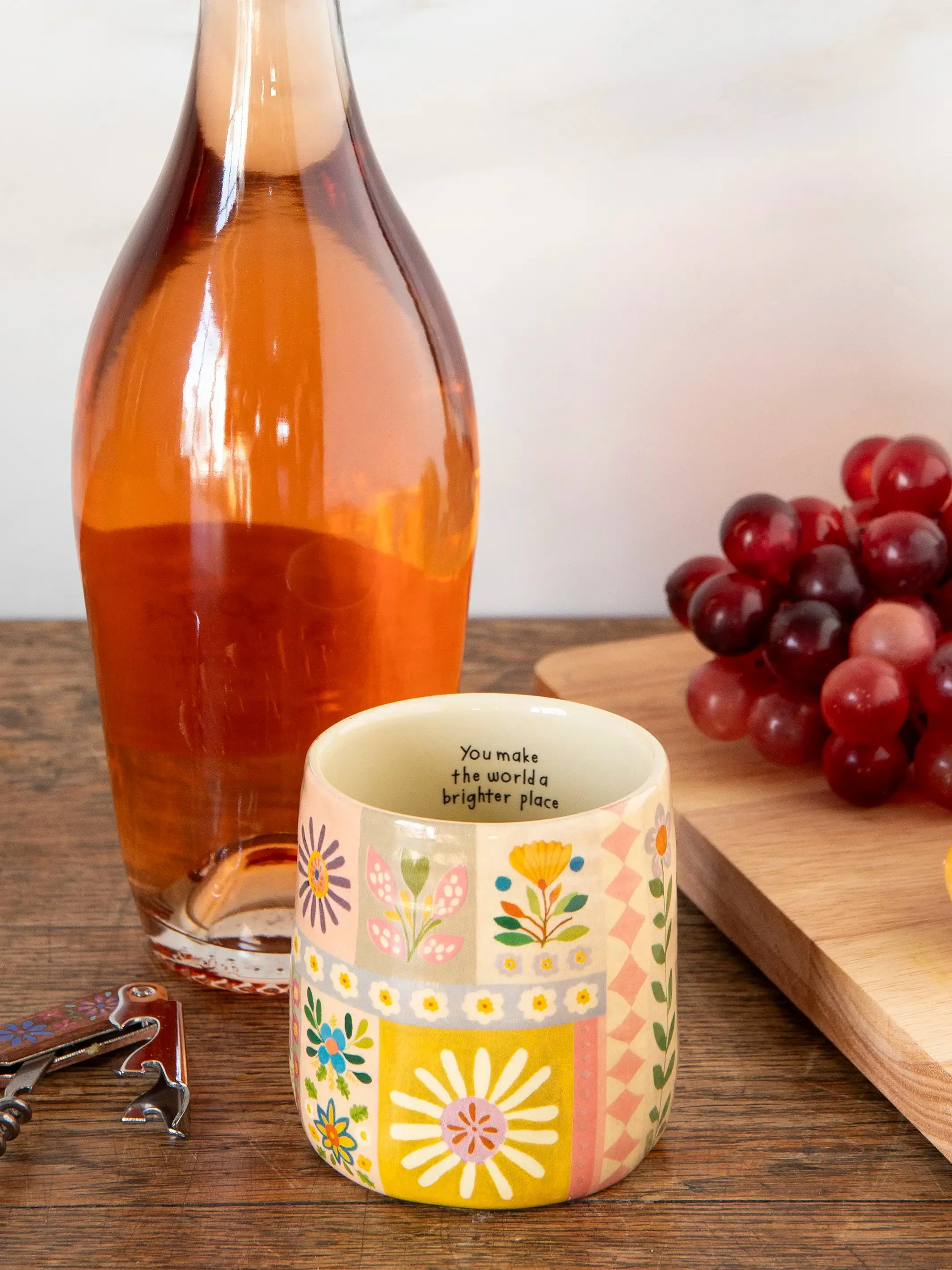 Secret Message Mug Candle - Brighter Place