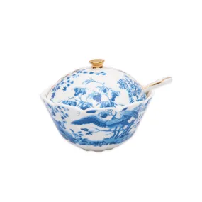 Seletti Hybrid Maurilia Sugar Bowl With Spoon Porcelain 12 Cm H 9