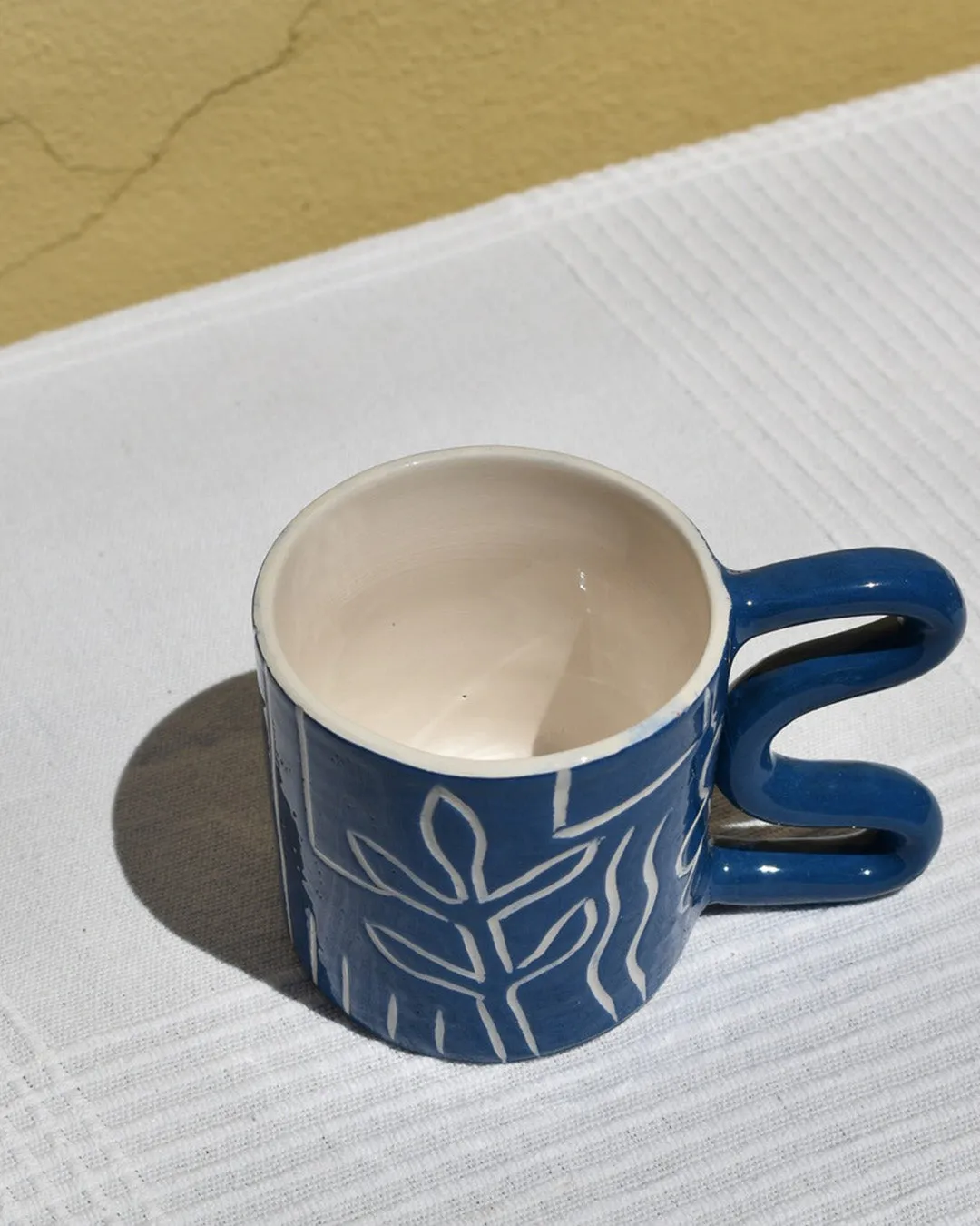 Serum tea cup with plate