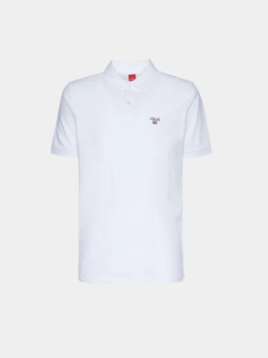 Short-sleeved polo shirt