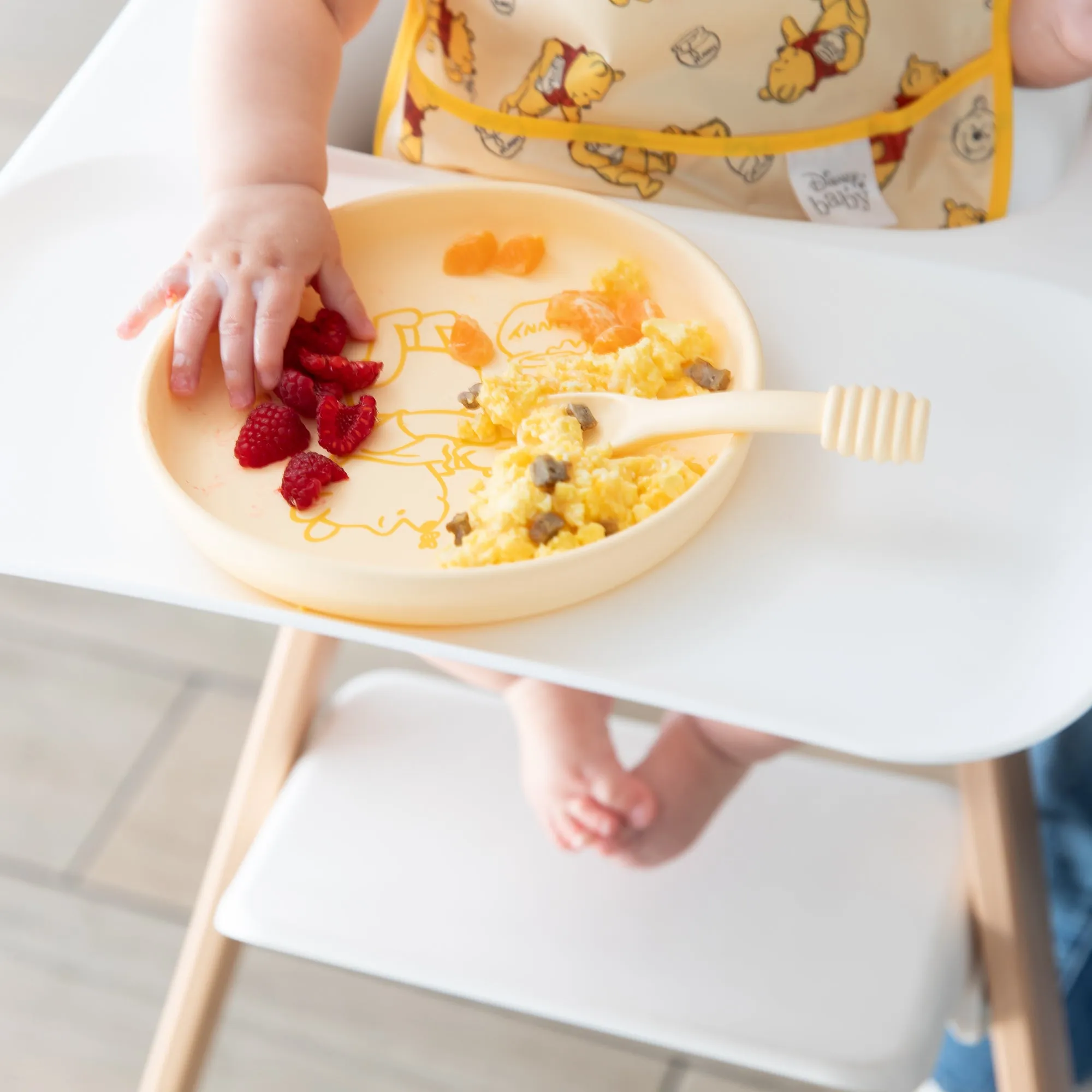 Silicone Plate + Spoon Set: Disney Winnie the Pooh