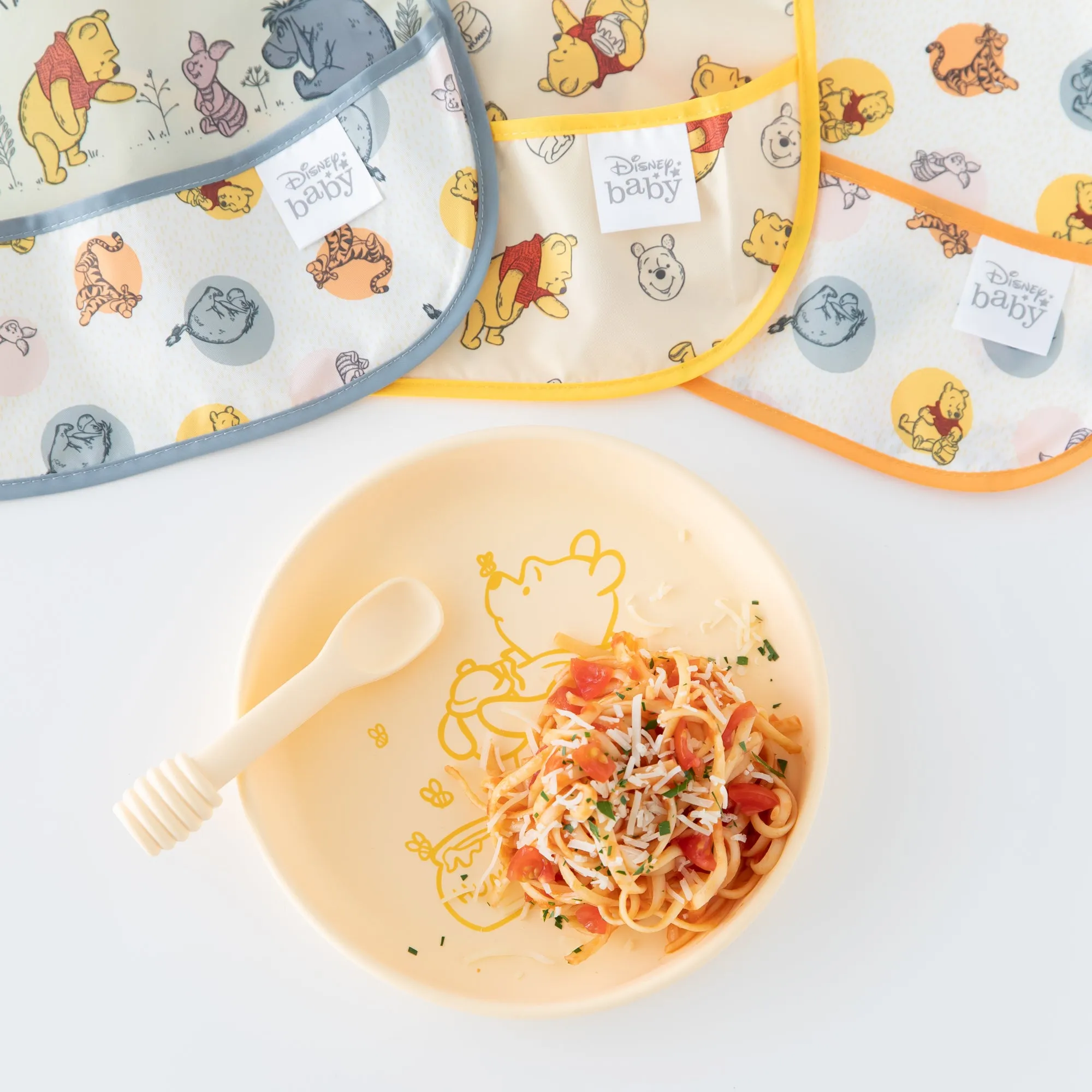 Silicone Plate + Spoon Set: Disney Winnie the Pooh