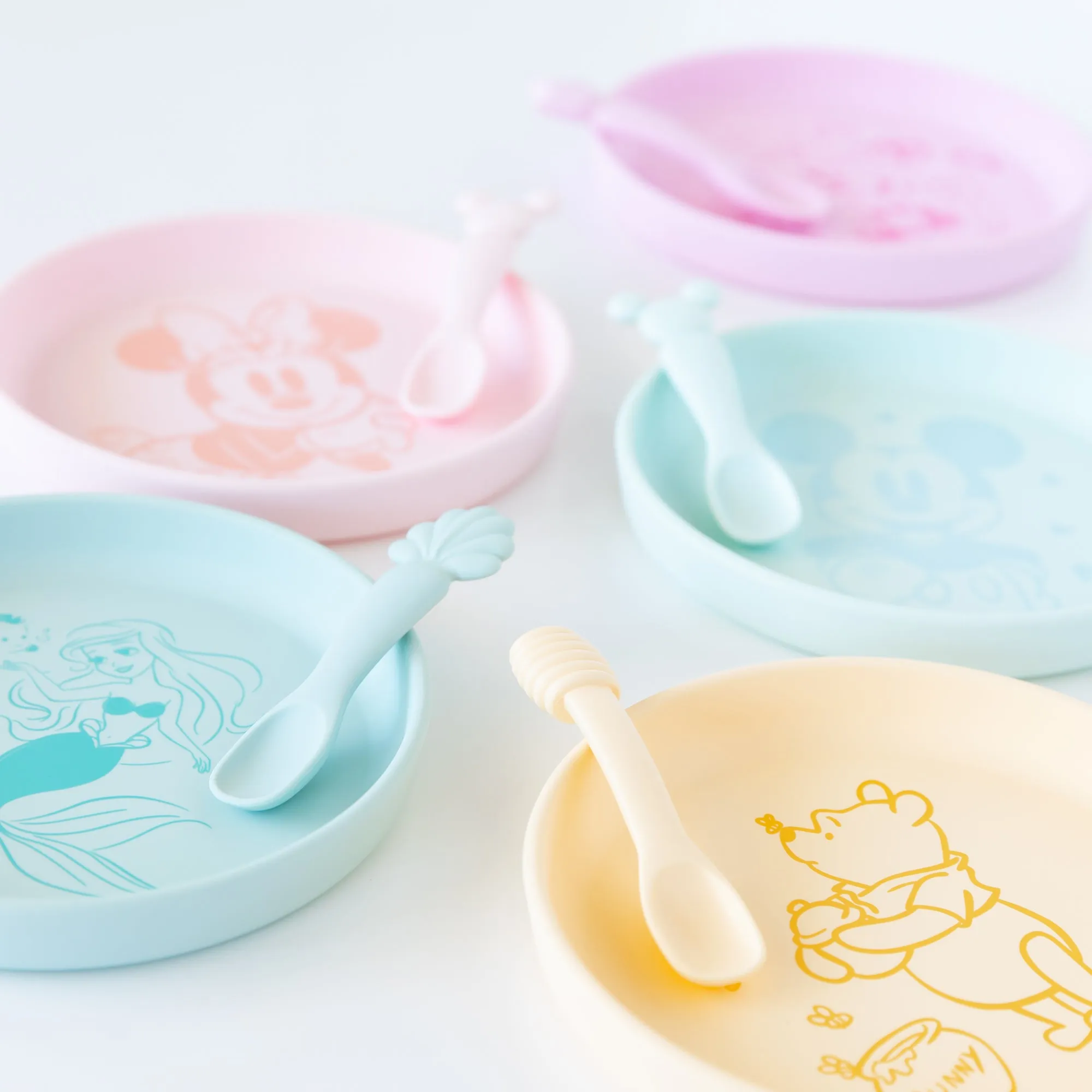 Silicone Plate + Spoon Set: Disney Winnie the Pooh