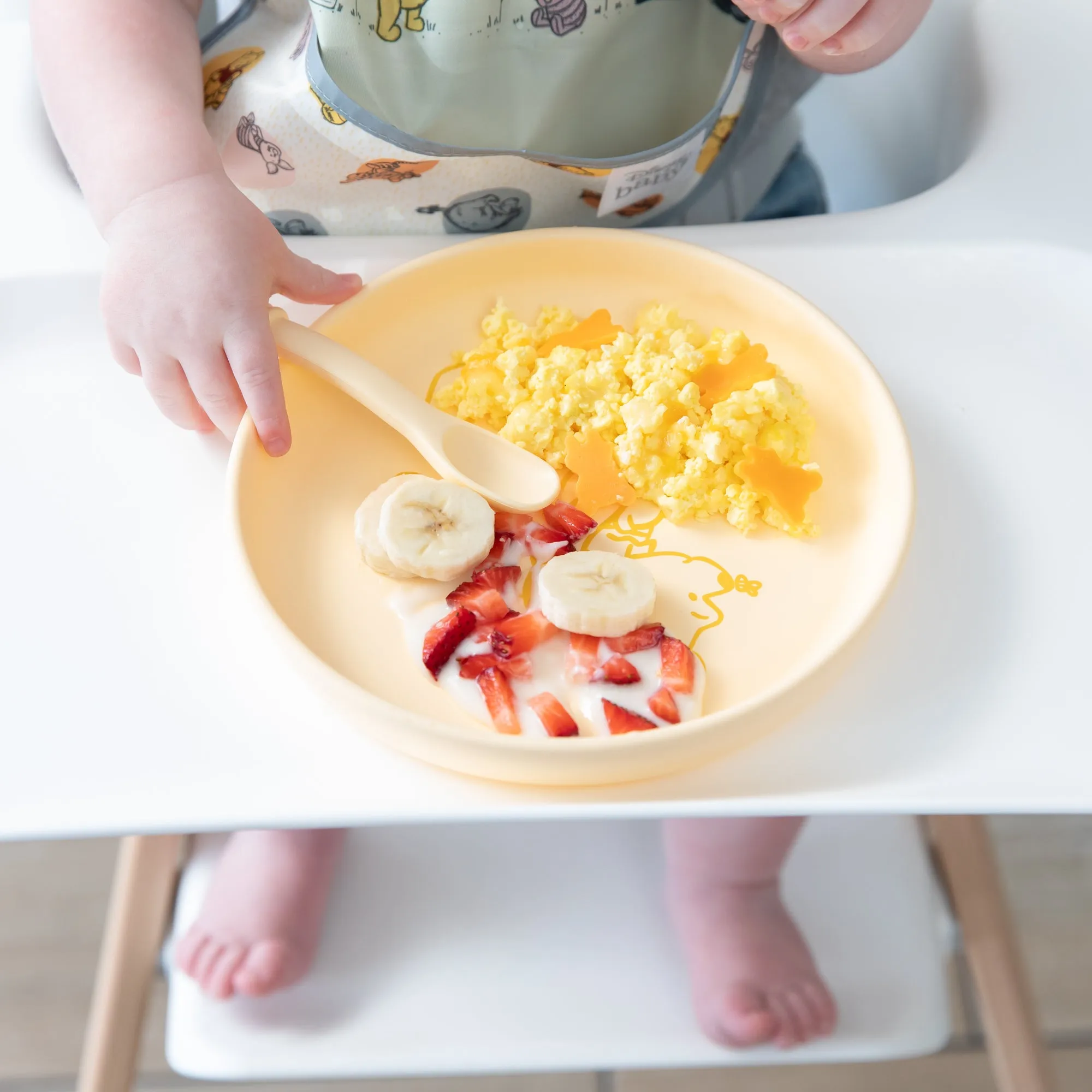 Silicone Plate + Spoon Set: Disney Winnie the Pooh