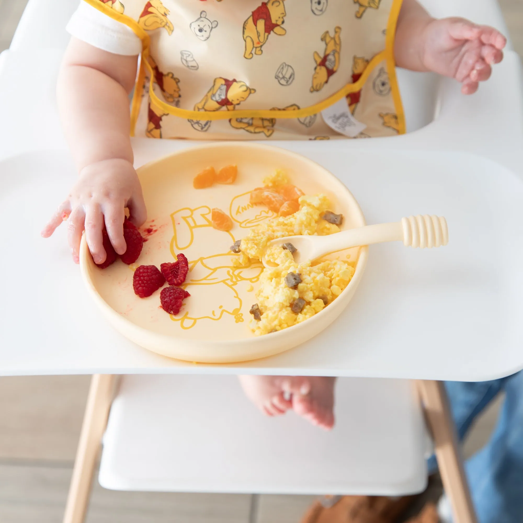 Silicone Plate + Spoon Set: Disney Winnie the Pooh