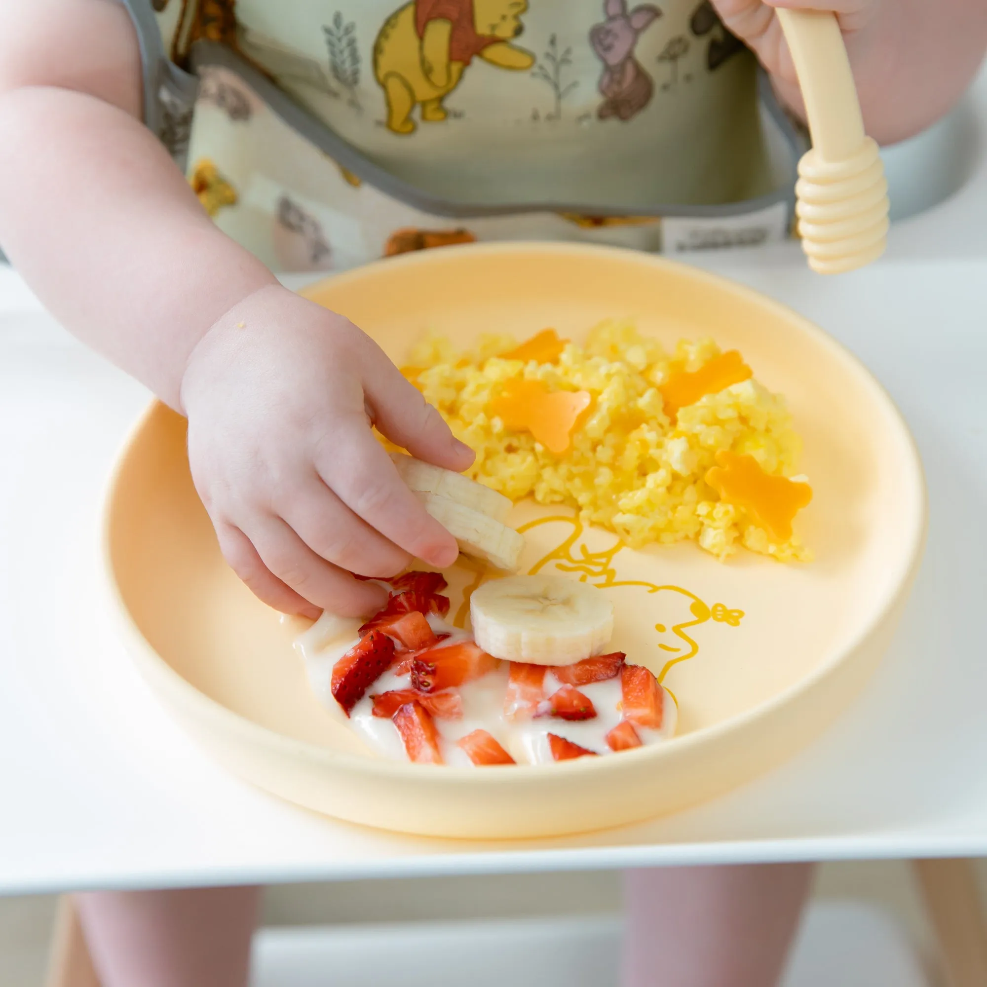 Silicone Plate + Spoon Set: Disney Winnie the Pooh