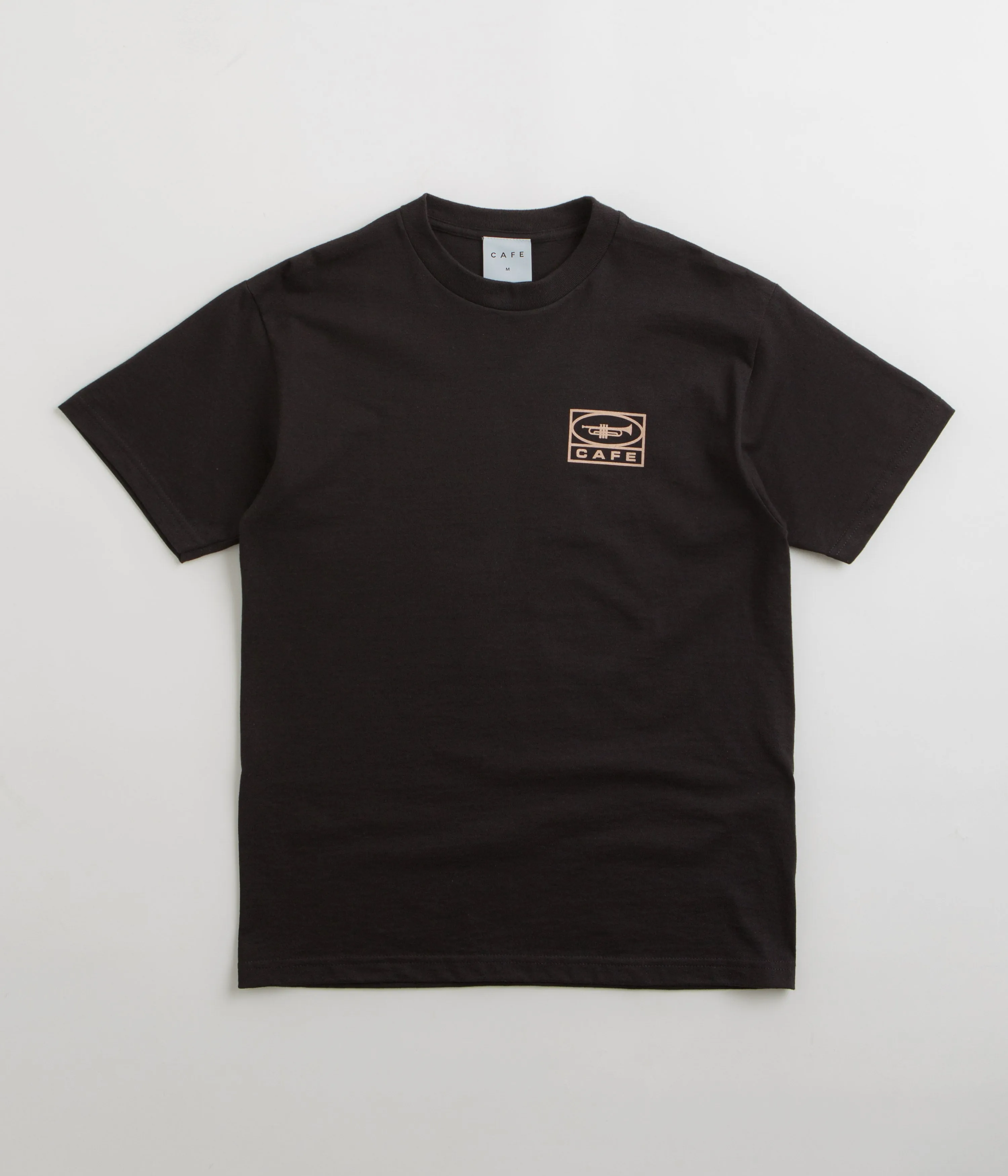 Skateboard Cafe 45 T-Shirt - Black / Brown