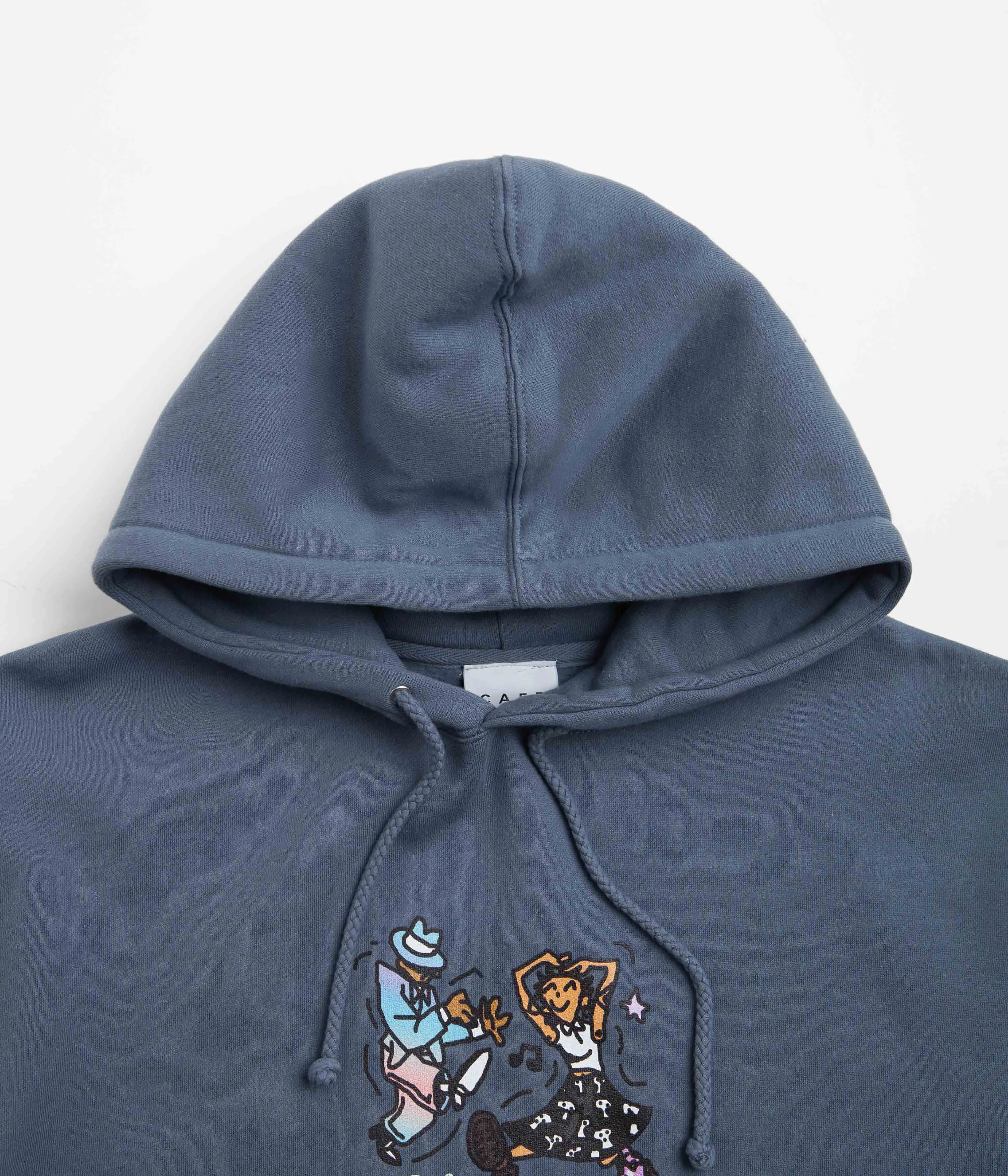 Skateboard Cafe Dancing Hoodie - Slate