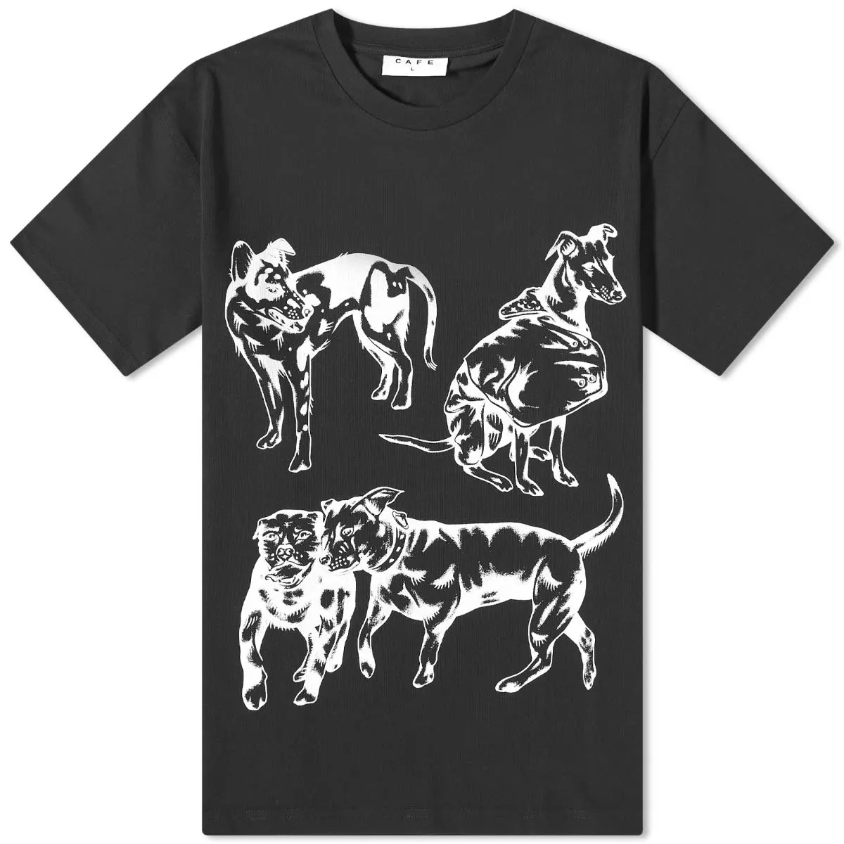 Skateboard Cafe Pooch T-ShirtBlack