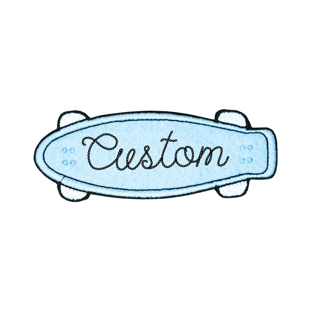 Skateboard Personalized Patch