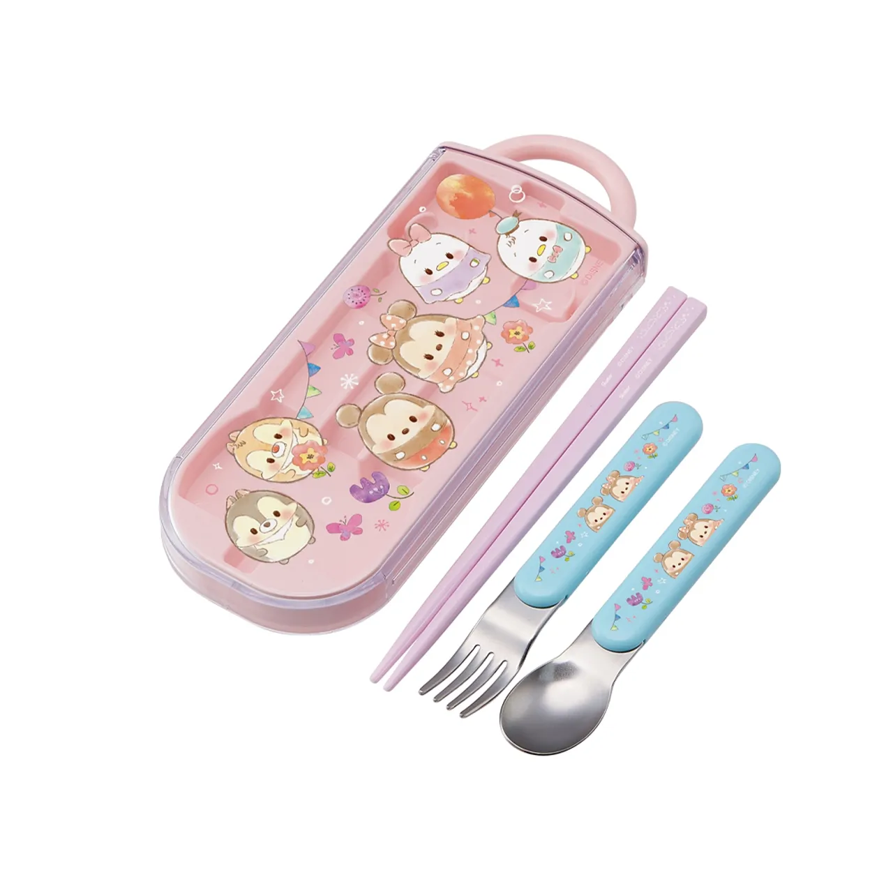 Skater Spoon Fork Chopstick Set