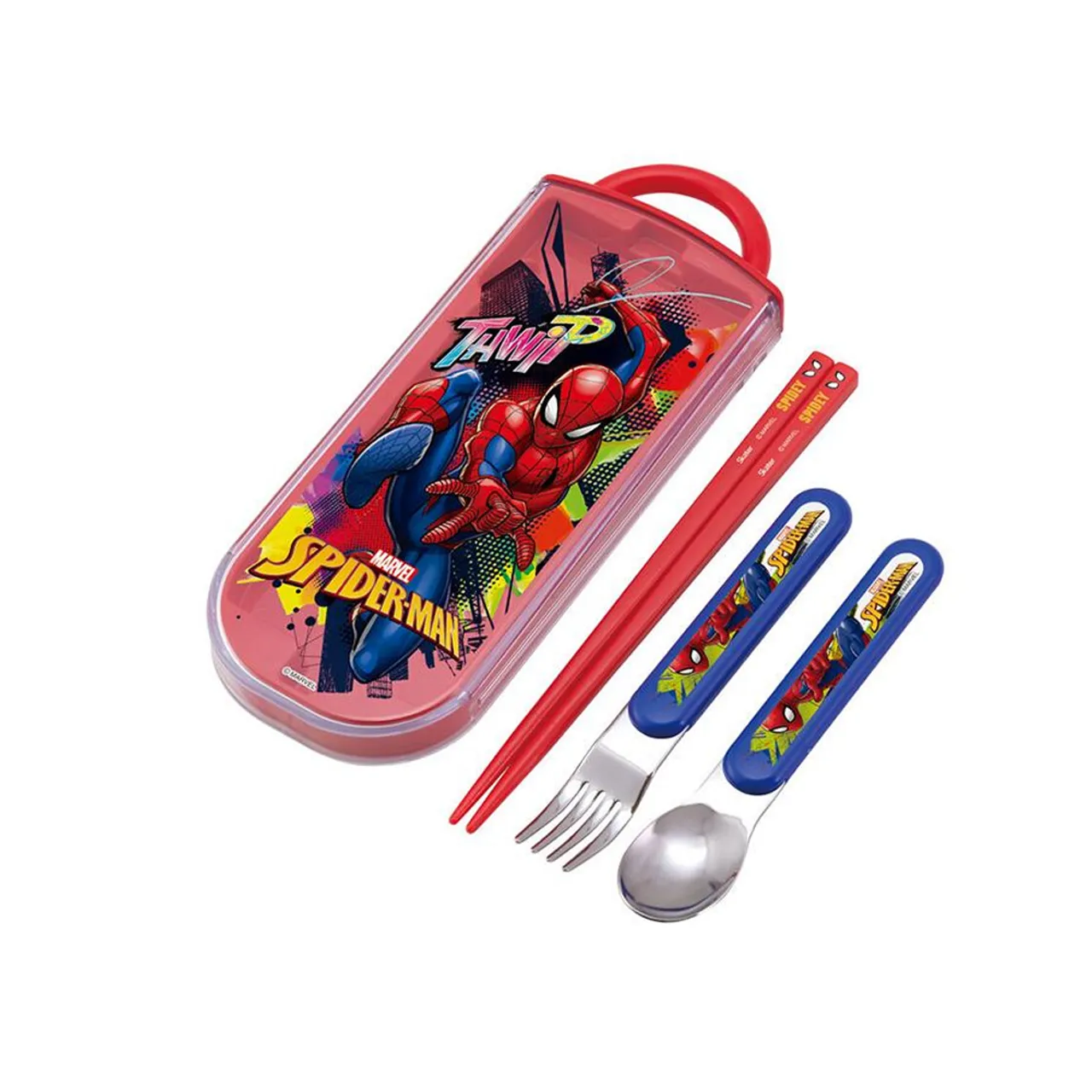 Skater Spoon Fork Chopstick Set