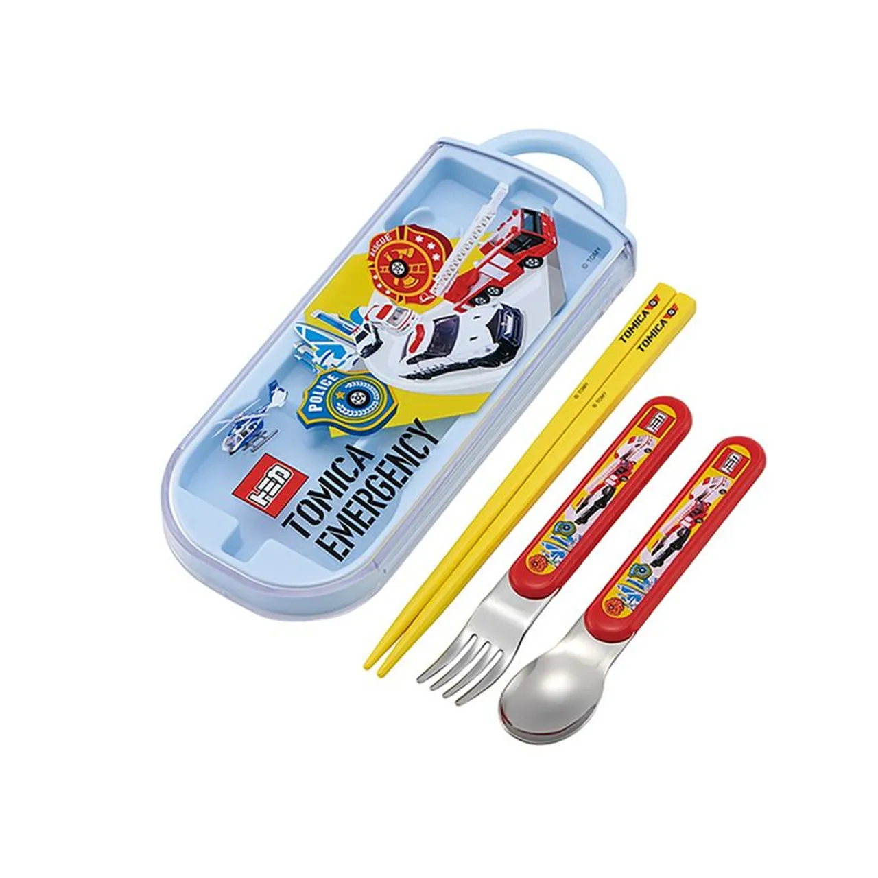 Skater Spoon Fork Chopstick Set