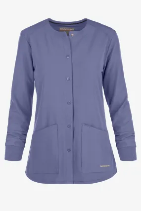 Skechers by Barco Stability Women's 2-Pocket STRETCH Warm-Up Scrub Jacket