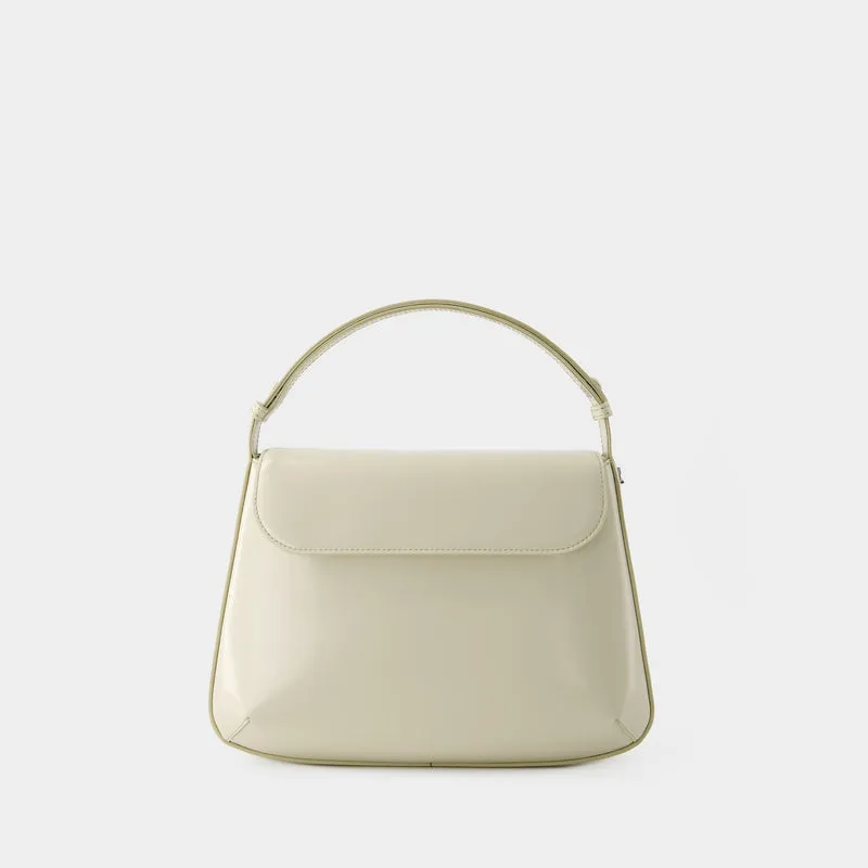 Sleek Medium Bag - Courreges - Leather - Beige