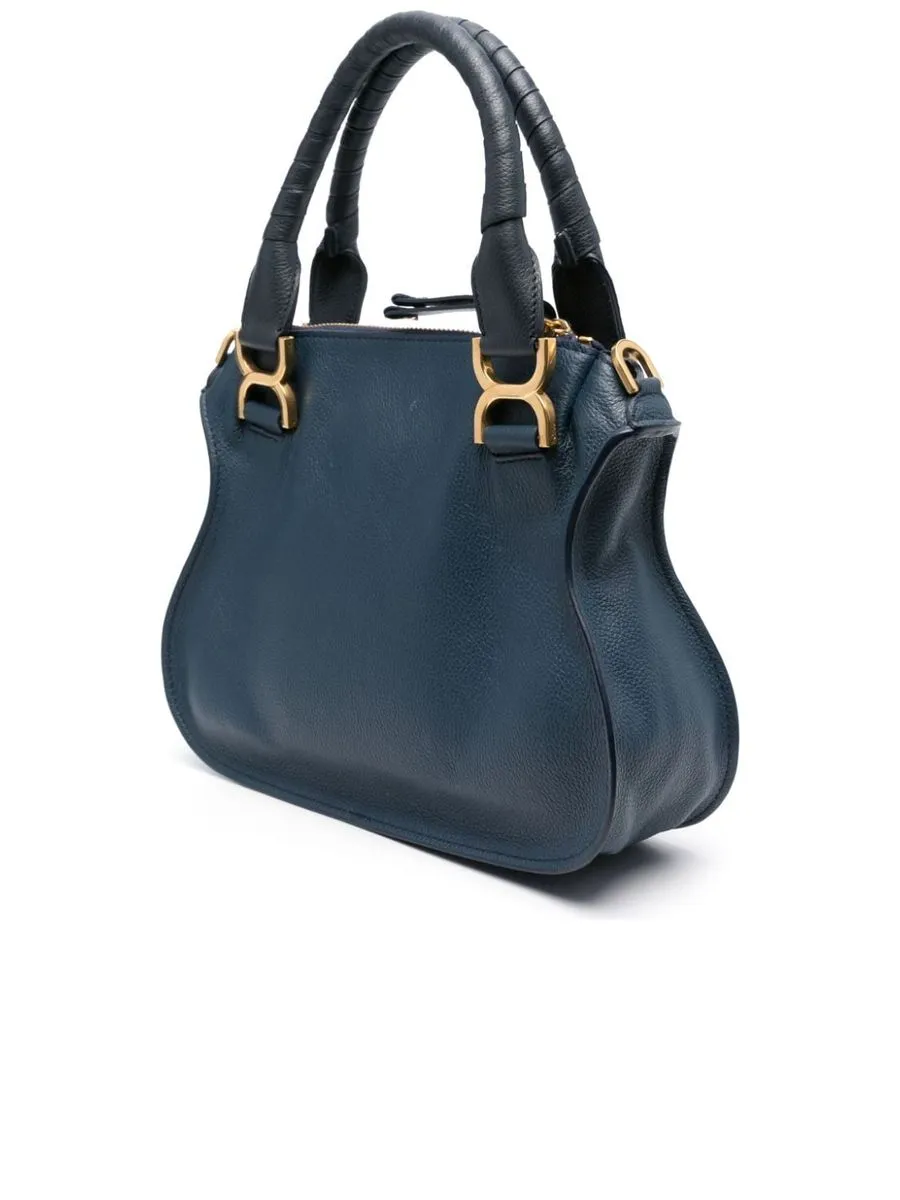 Small Marcie Bag in Grained Leather