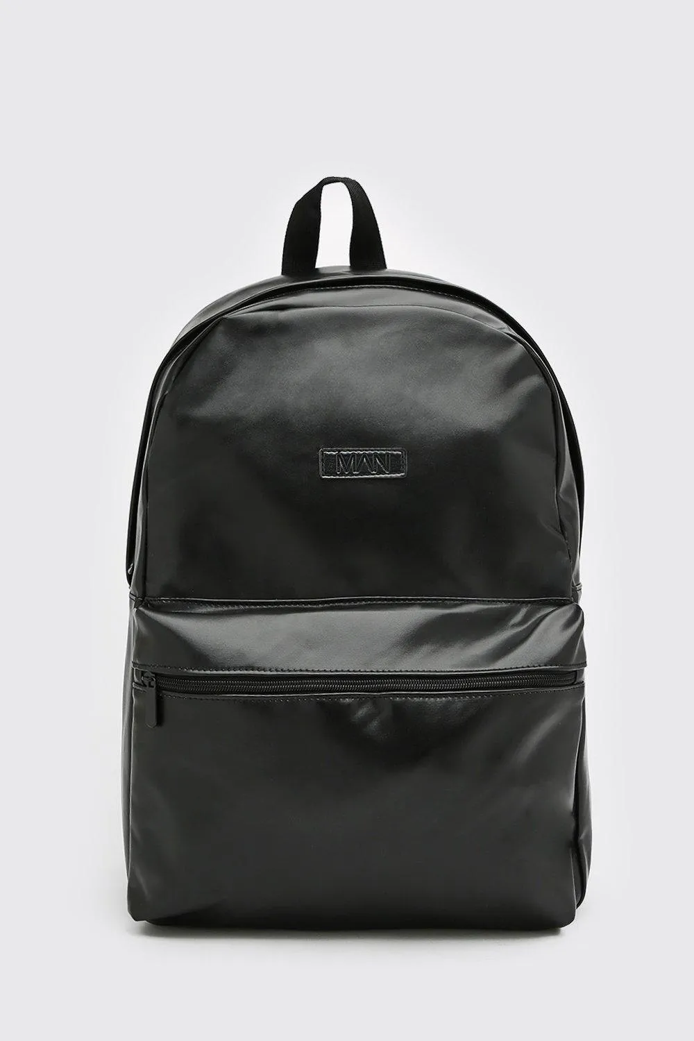 Smart MAN Pu Backpack | boohooMAN UK