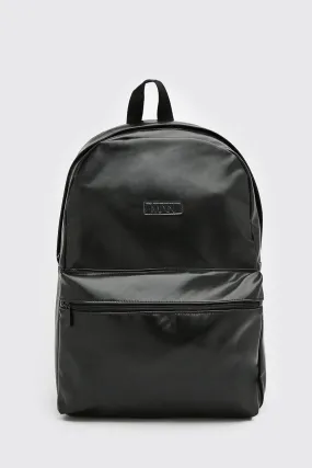 Smart MAN Pu Backpack | boohooMAN UK