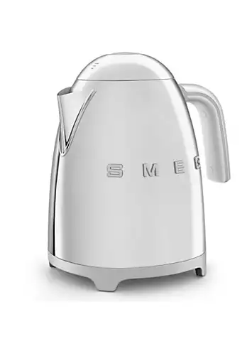 SMEG KLF03SSUK 50’s Style 1.7L Jug Kettle - Stainless Steel | Kaleidoscope