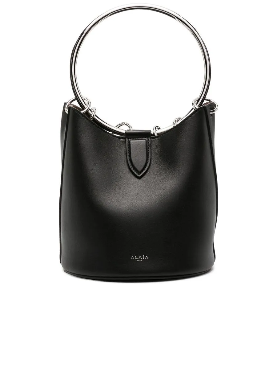 Smooth Grain Leather Bucket Bag