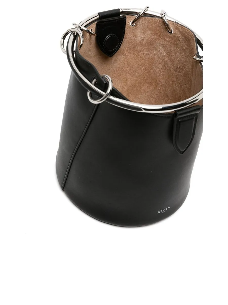 Smooth Grain Leather Bucket Bag