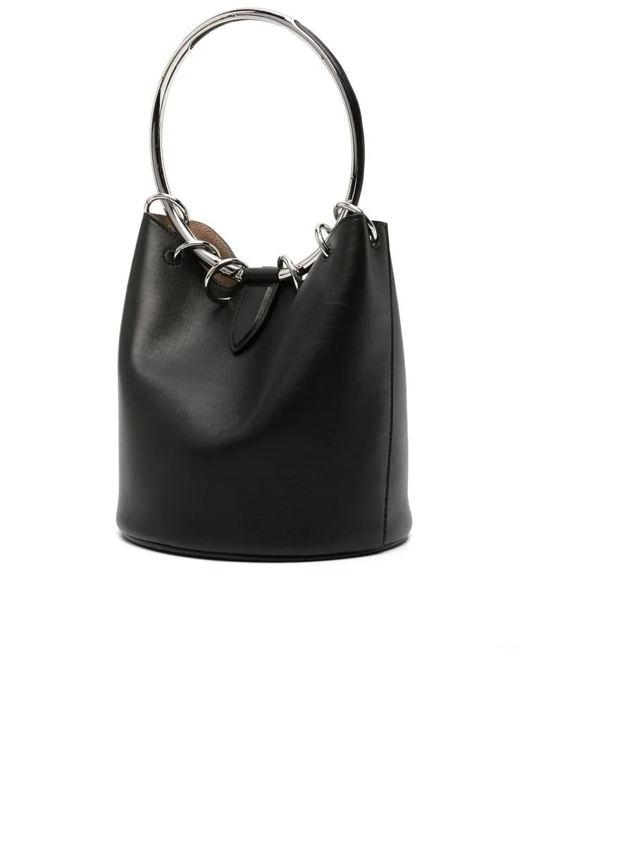 Smooth Grain Leather Bucket Bag