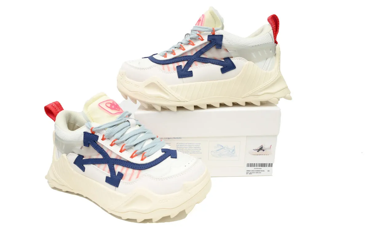 Sneakers Cream & Blue Arrows 2024