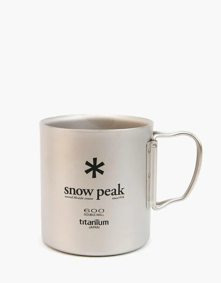 Snow Peak Titanium Double Wall 600 Mug