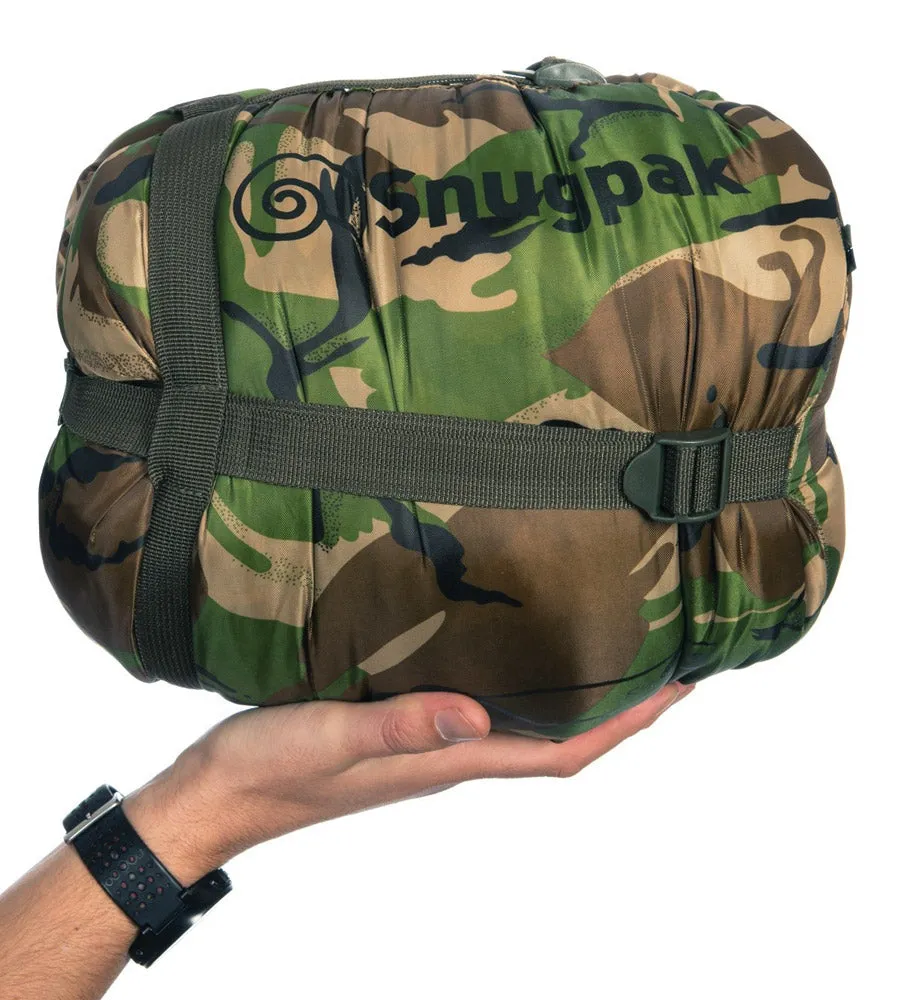 SNUGPAK SLEEPER ZERO CAMOUFLAGE SLEEPING BAG