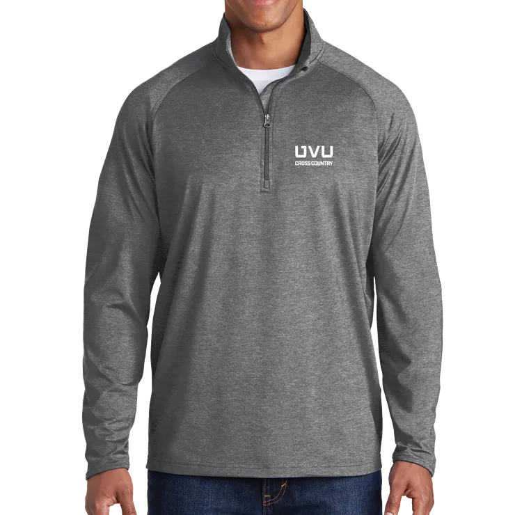 Sport-Tek Sport-Wick Stretch 1/2-Zip Pullover - UVU Cross Country