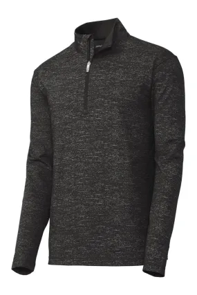 ST855 Sport-Tek ® Sport-Wick ® Stretch Reflective Heather 1/2-Zip Pullover.