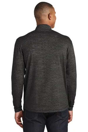 ST855 Sport-Tek ® Sport-Wick ® Stretch Reflective Heather 1/2-Zip Pullover.