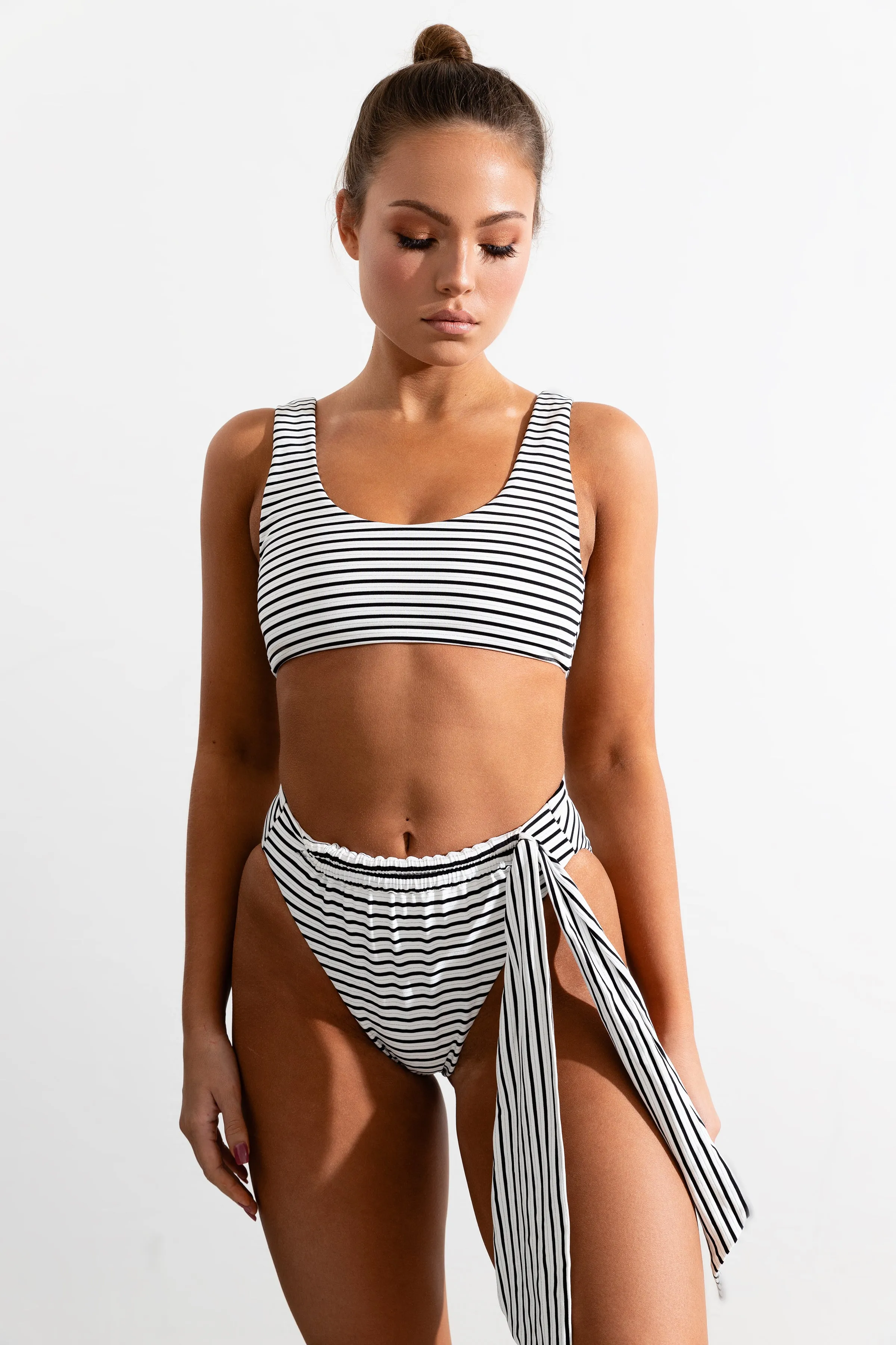 Stripe Nassau Bikini