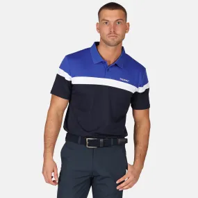 Stromberg Men's Eagle Stripe Golf Polo Shirt