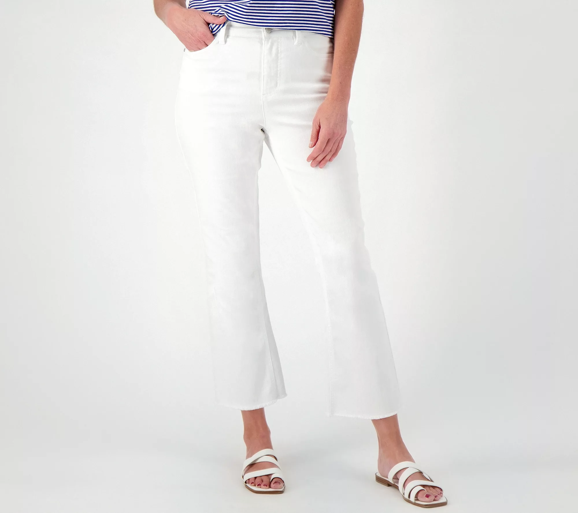 Studio Park x Amy Stran Tall All The Time White Jeans