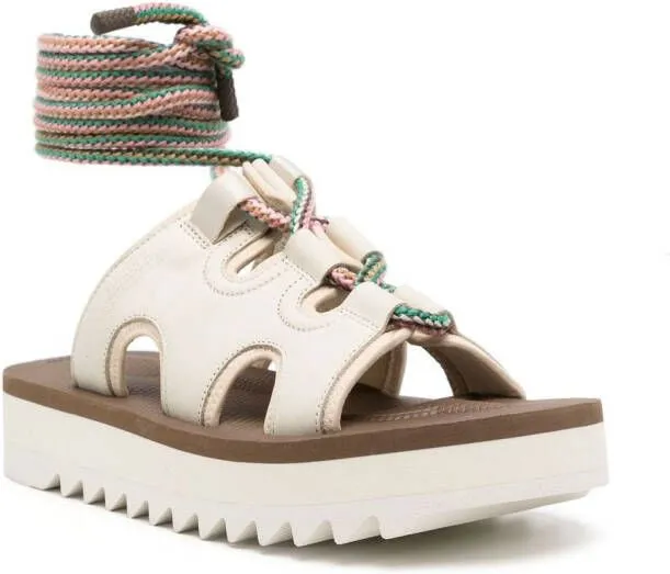 Suicoke chunky open-toe sandals Neutrals