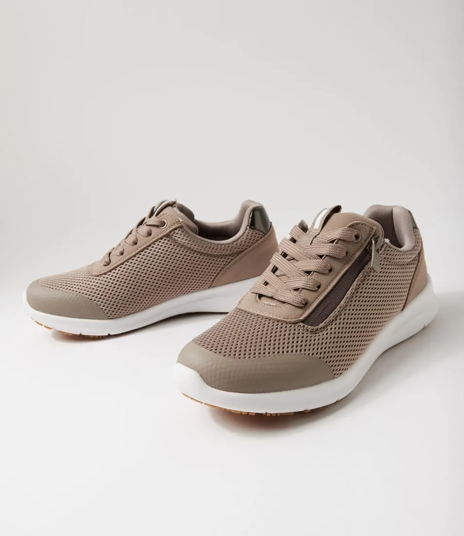 SUPERSOFT Dayride Taupe Mix Sneakers