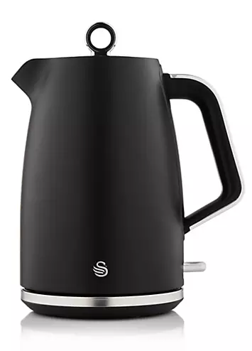 Swan Serenity SK14017BLK 1.7 Litre Kettle with Quick Boiling - Black | Kaleidoscope