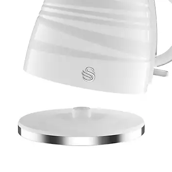 Swan Symphony 1.7 Litre Jug Kettle SK31050WN - White | Kaleidoscope