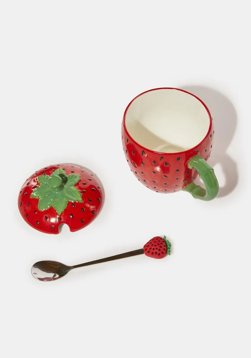 Sweet Scented Mug & Spoon Set-