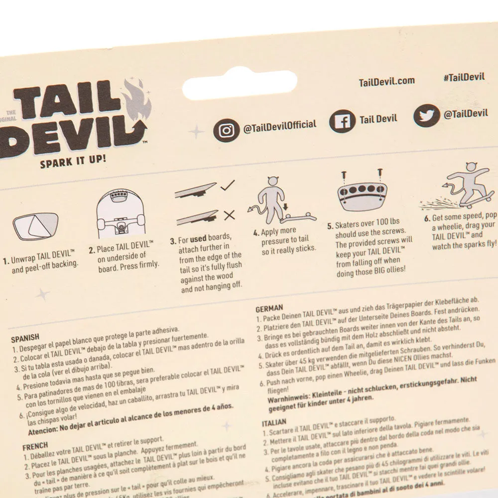 Tail Devil Spark Plate