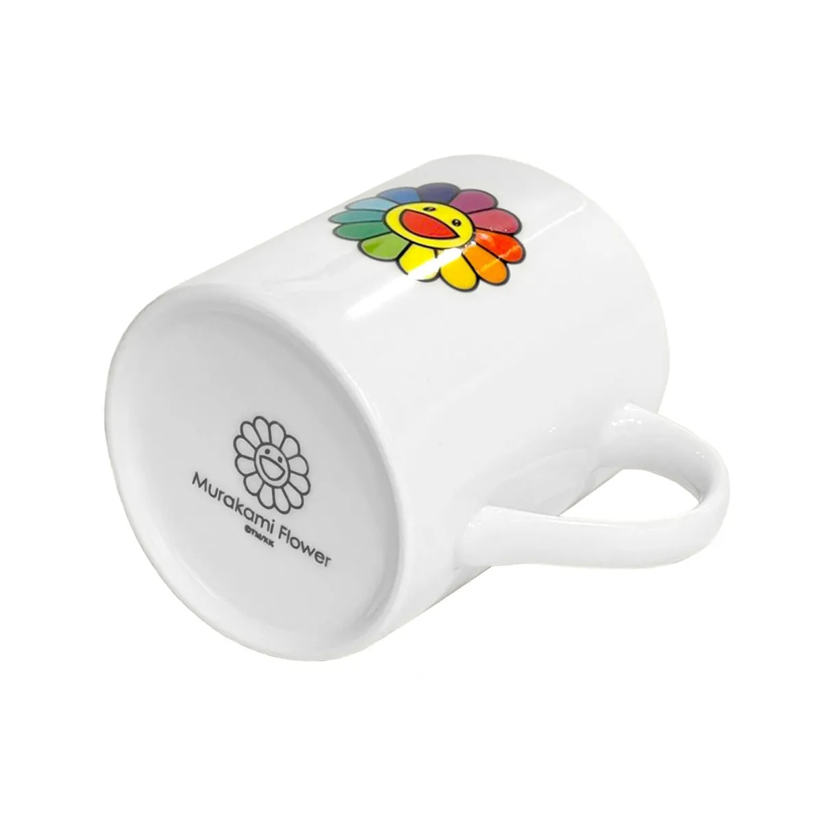 Takashi Murakami Kaikai Kiki Rainbow Flower Logo Mug