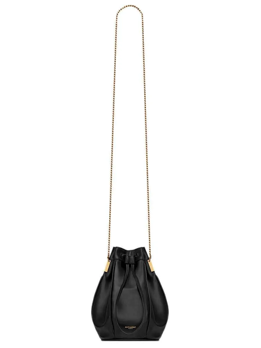 Talitha Small Bucket Bag in Smooth Leather