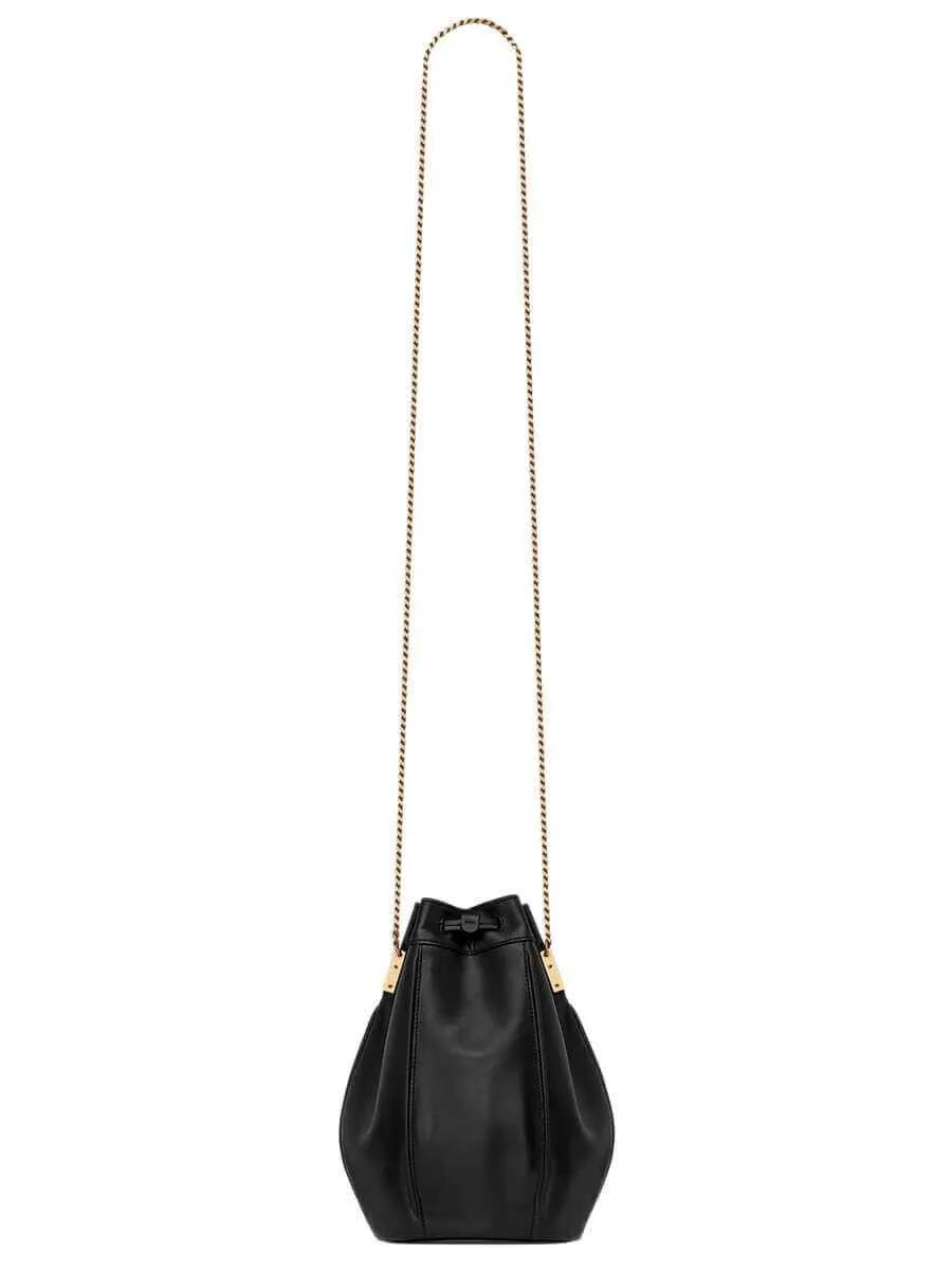 Talitha Small Bucket Bag in Smooth Leather